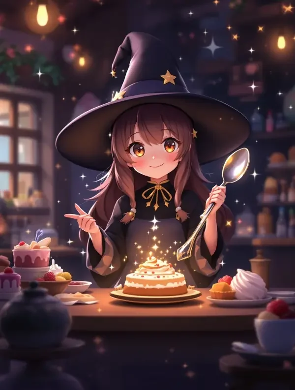 甜点屋的小魔女 甜点屋的小魔女